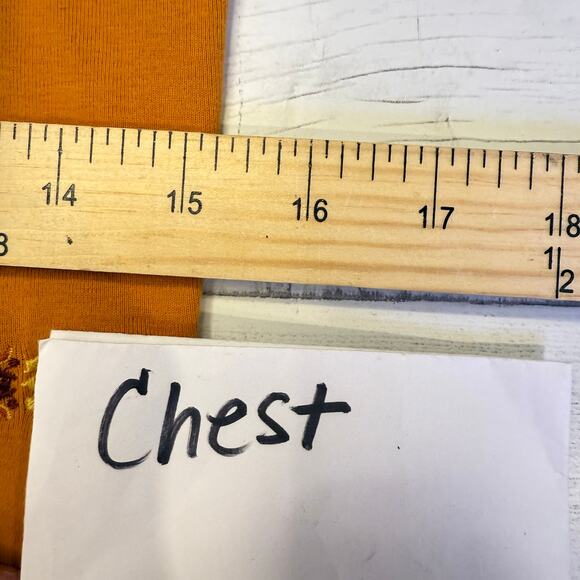 VTG Abercrombie Y2K medium orange tank embroidered floral babydoll fairy cami - Picture 3 of 8